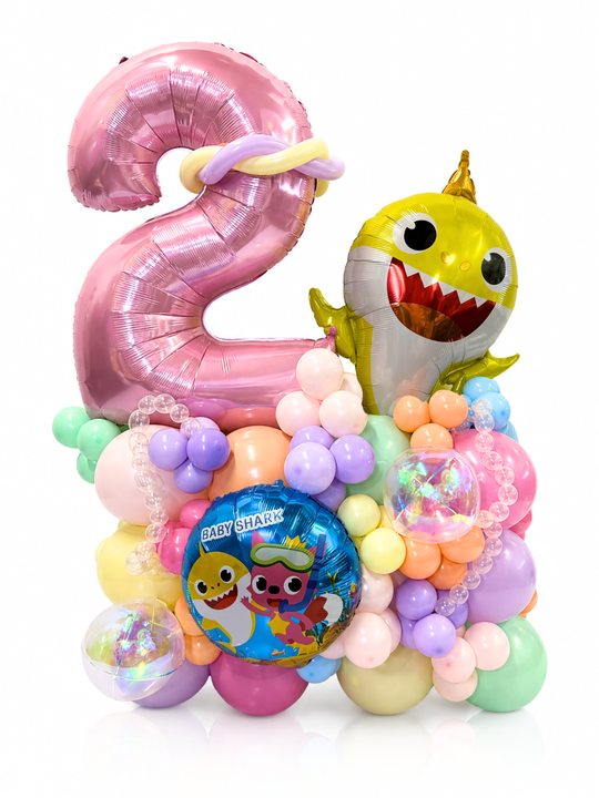Baby_Shark_Cluster_balloon_Stand