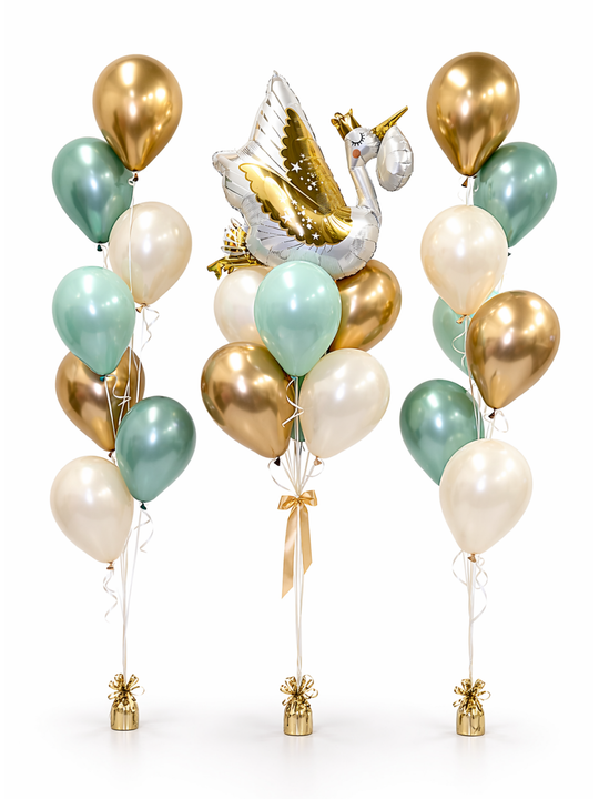 Baby Stork Balloon package