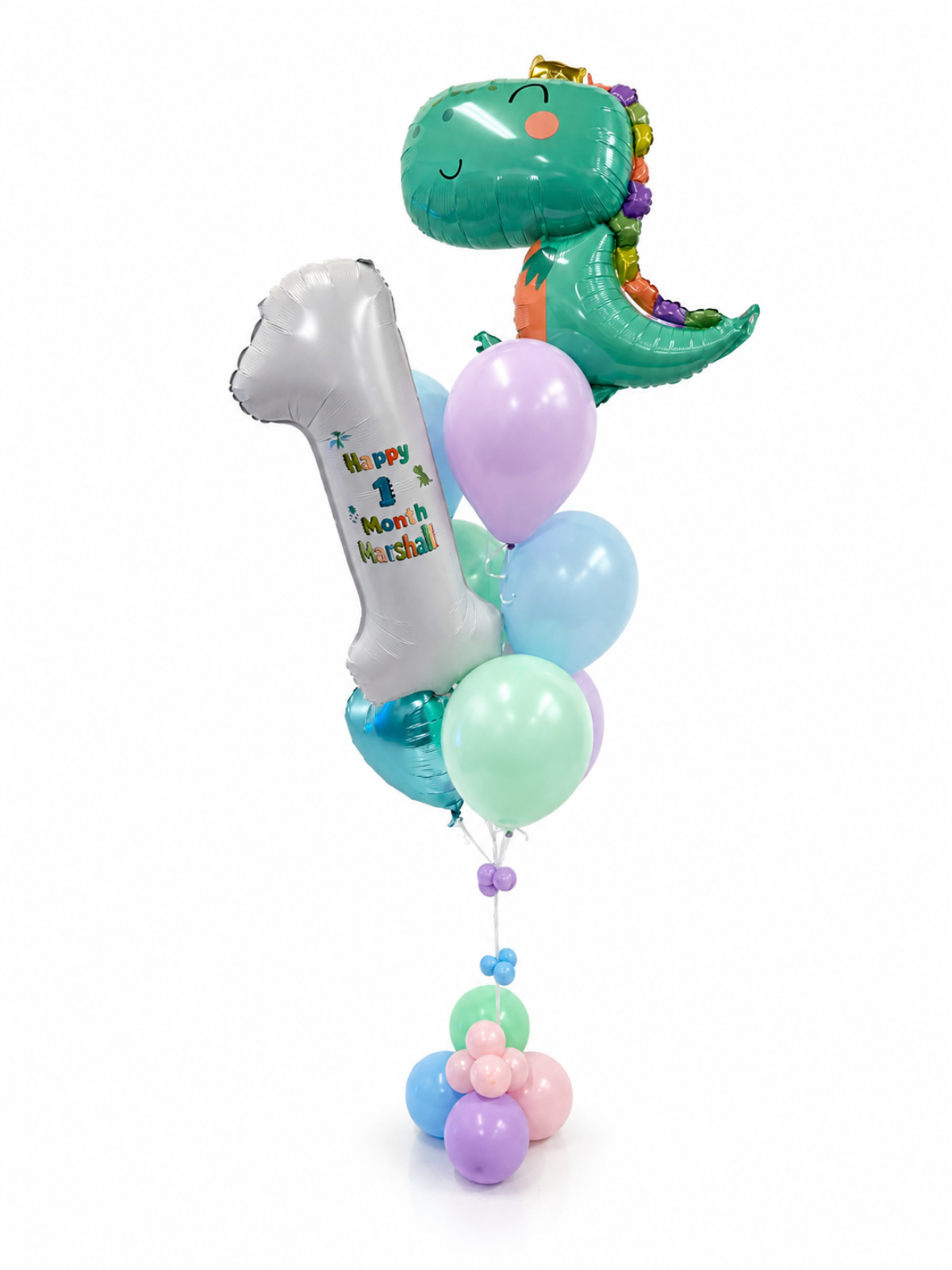 Baby_saurus_Dino_Balloon_Bouquet_with_number