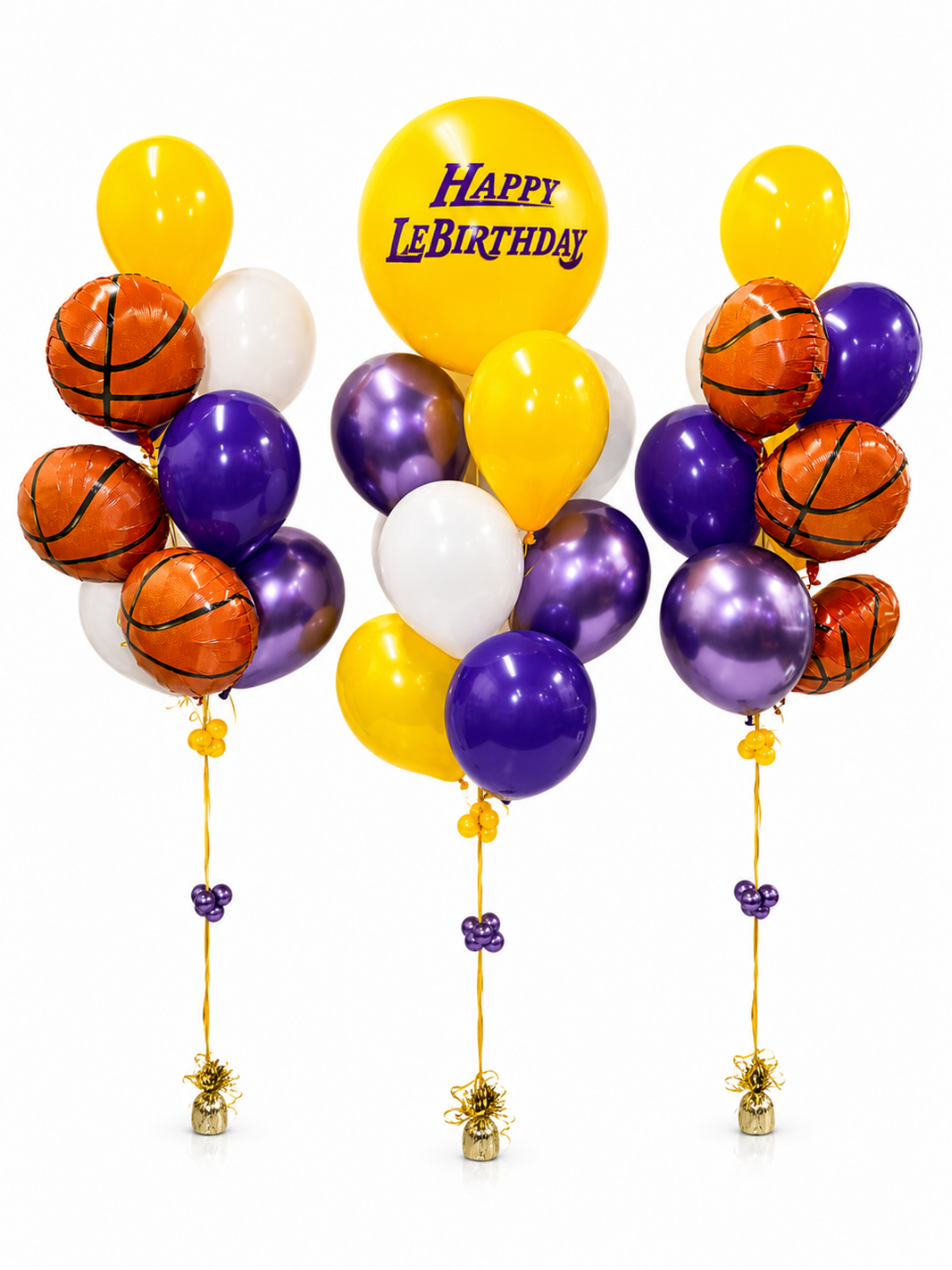 Basketball Custom message balloon package Lebron Theme