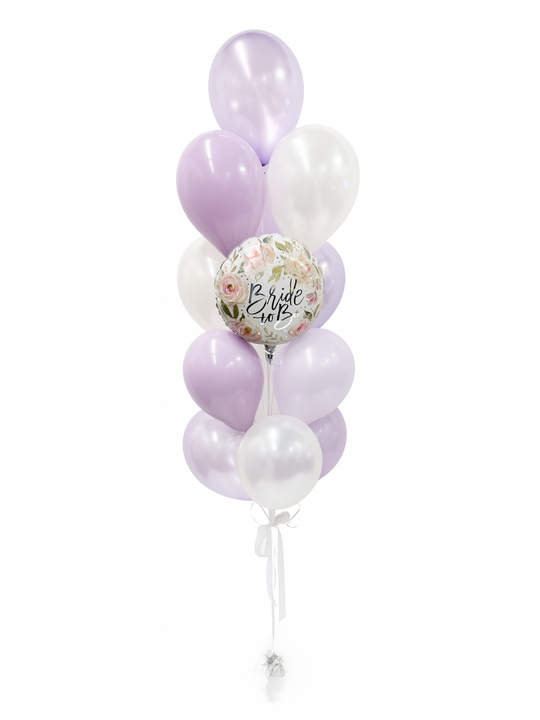 Bride and Bachelorette Balloon Bouquet