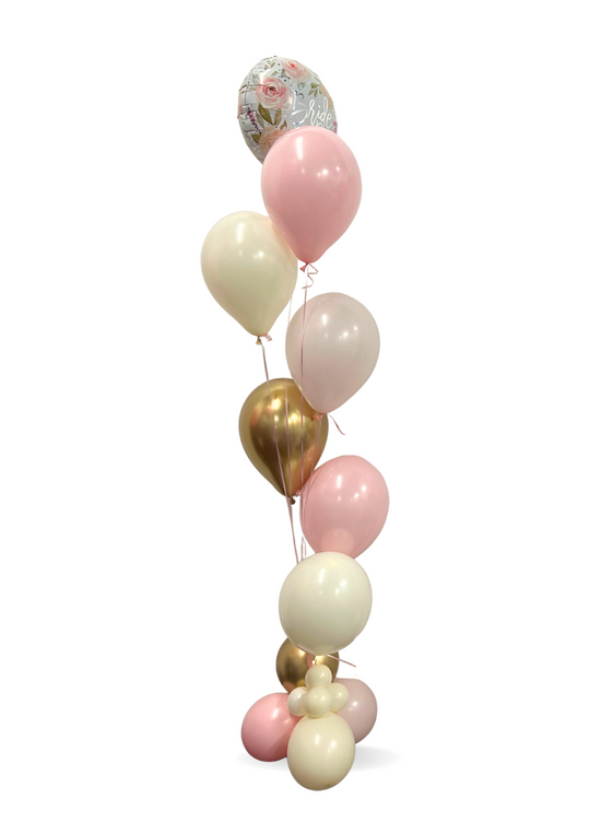 Bride and Bachelorette Balloon Bouquet