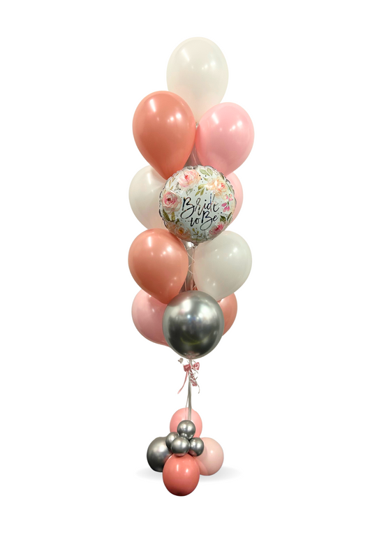 Bride and Bachelorette Balloon Bouquet
