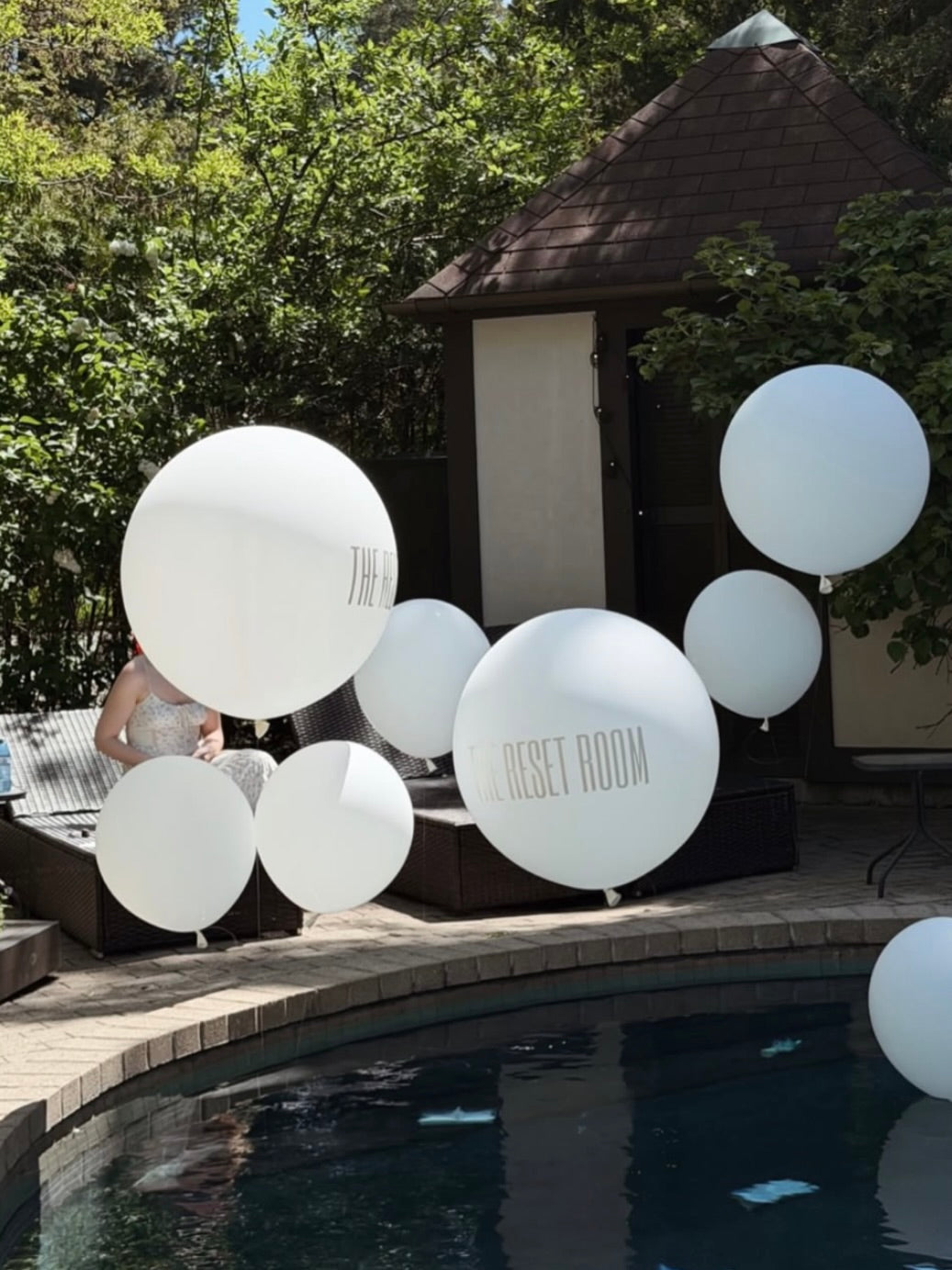 Custom Branded 3ft Pool Balloons