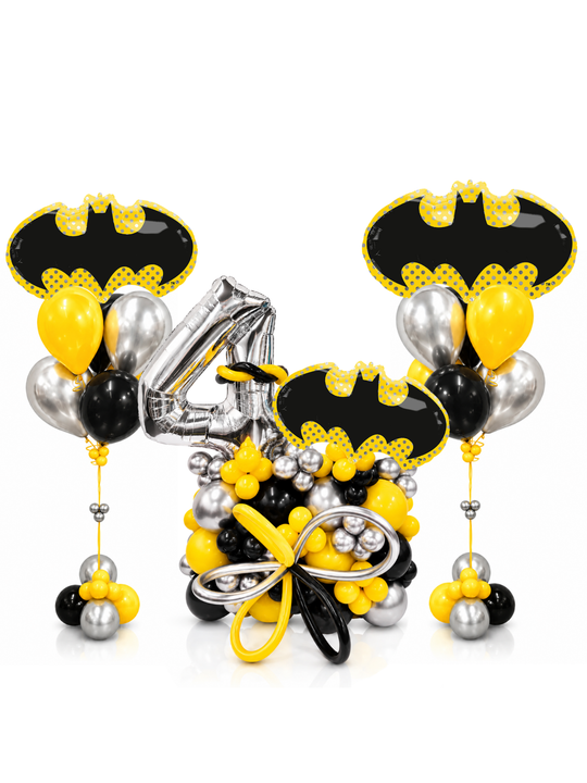 Ultimate batman birthday balloon package