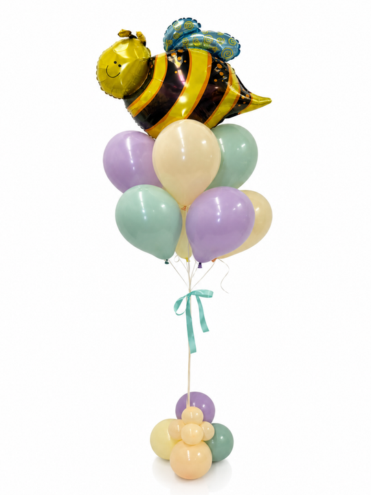 Bumble bee Balloons Bouquet