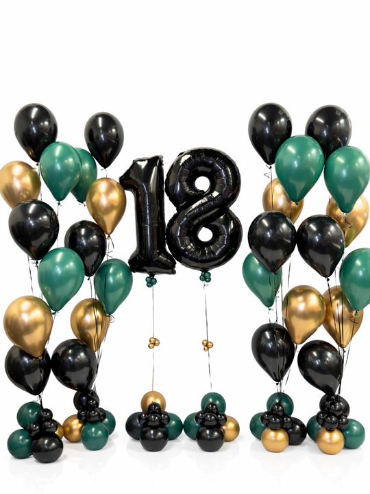 Cascading balloon number package