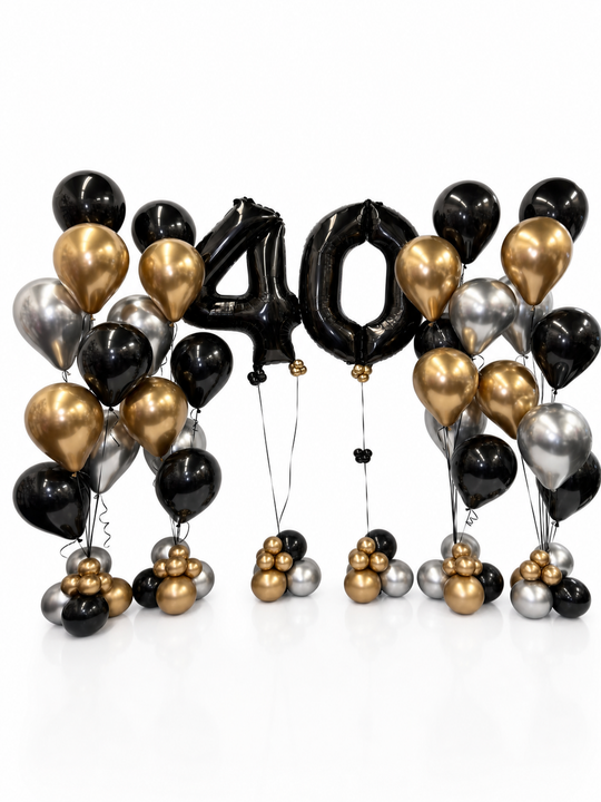 Cascading balloon number package