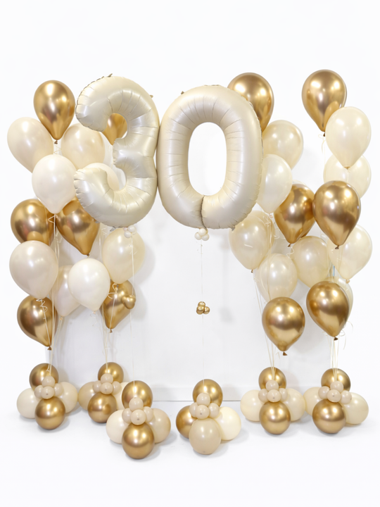 Cascading balloon number package