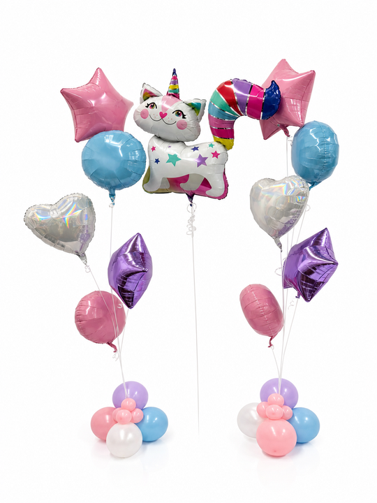 Caticorn Balloon Package