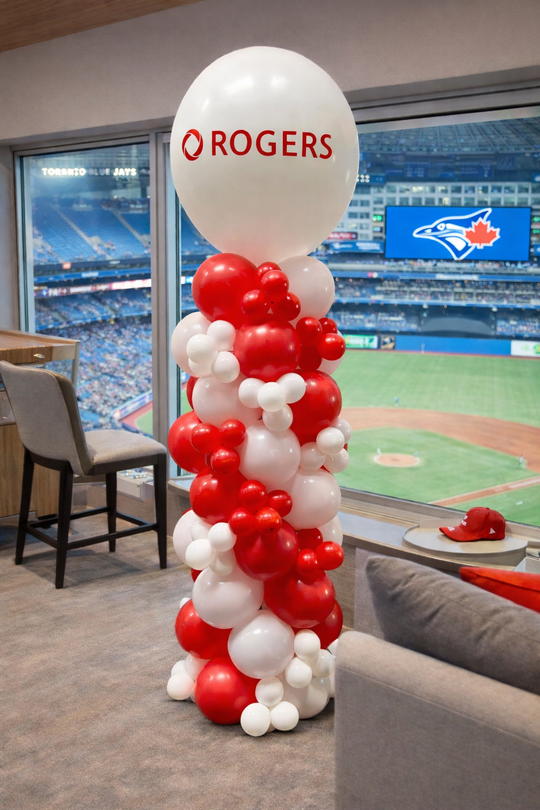 Custom Logo/Text Balloon Column