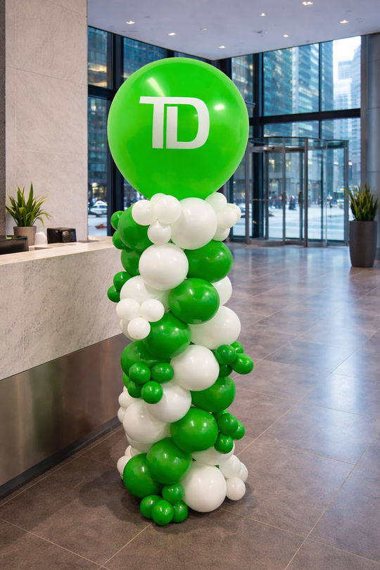 Custom Logo/Text Balloon Column