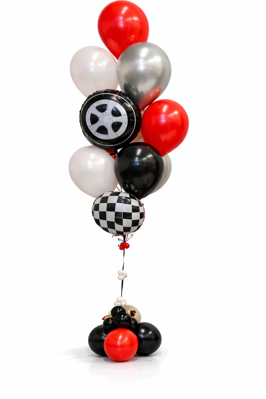 Cars theme balloon bouquet