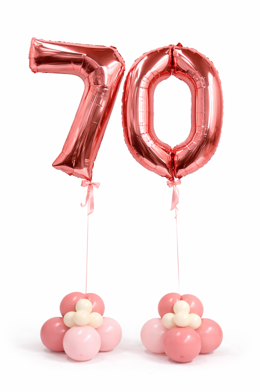 Number Balloons Jumbo (qty 1) 8 Colours