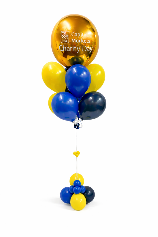 21" Orbz Custom message Balloon Bouquet