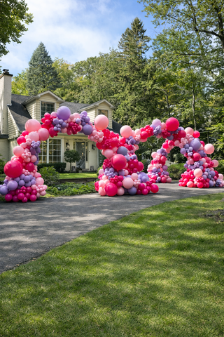 Tunnel Balloon Arch 10x8