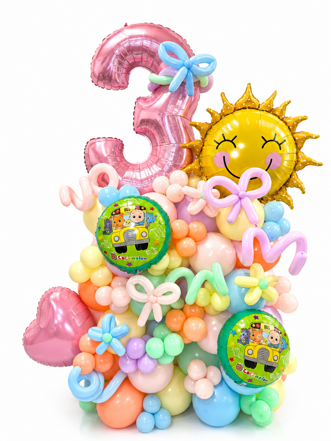 Cocomelon Balloon Birthday Bouquet