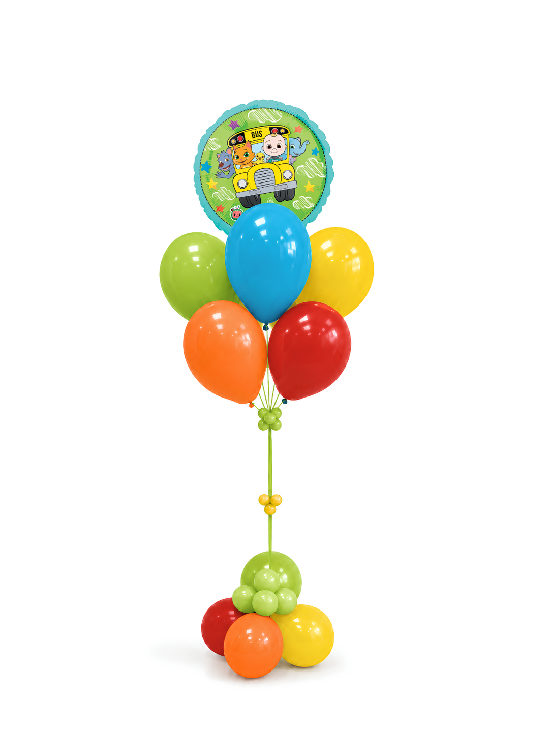 Cocomelon Small Foil Balloon Bouquet