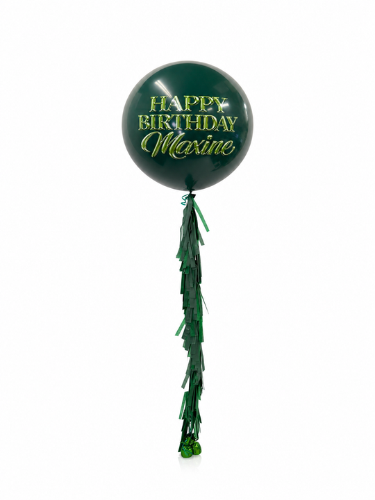 Custom 3ft with tassle tail balloons