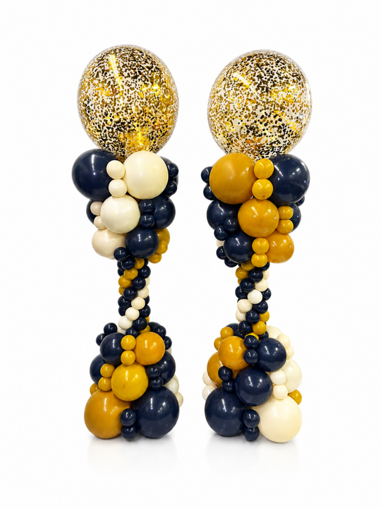 Custom Branded Balloon Confetti Columns (qty 1)