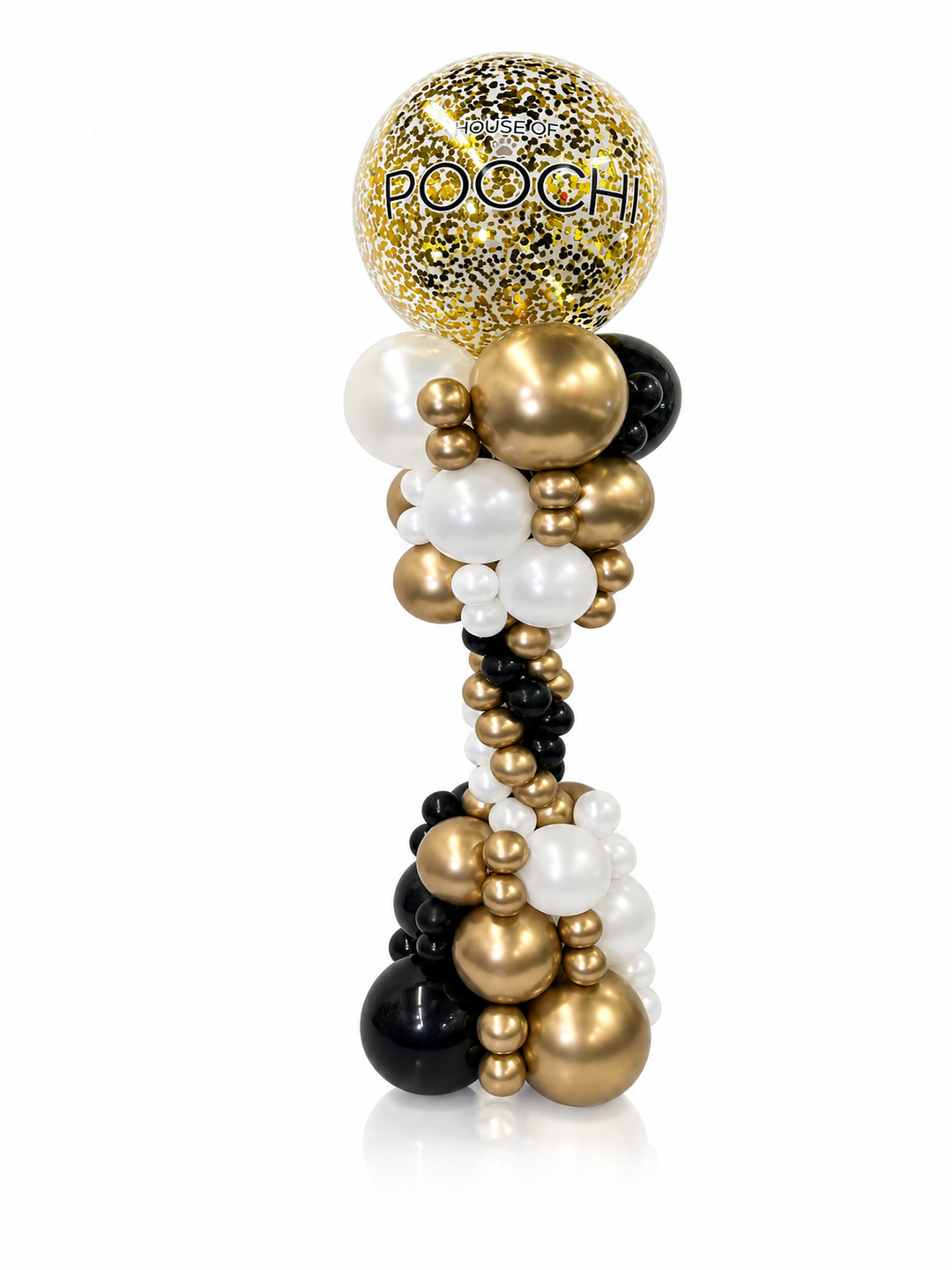Custom Branded Balloon Confetti Columns (qty 1)