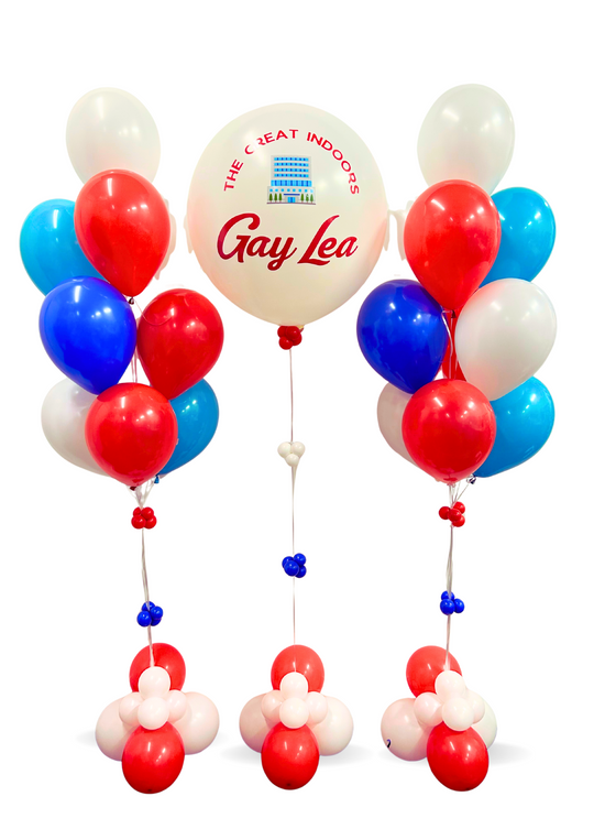 Custom Corporate balloon 3ft Package
