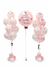 Custom message Birthday Bow Package