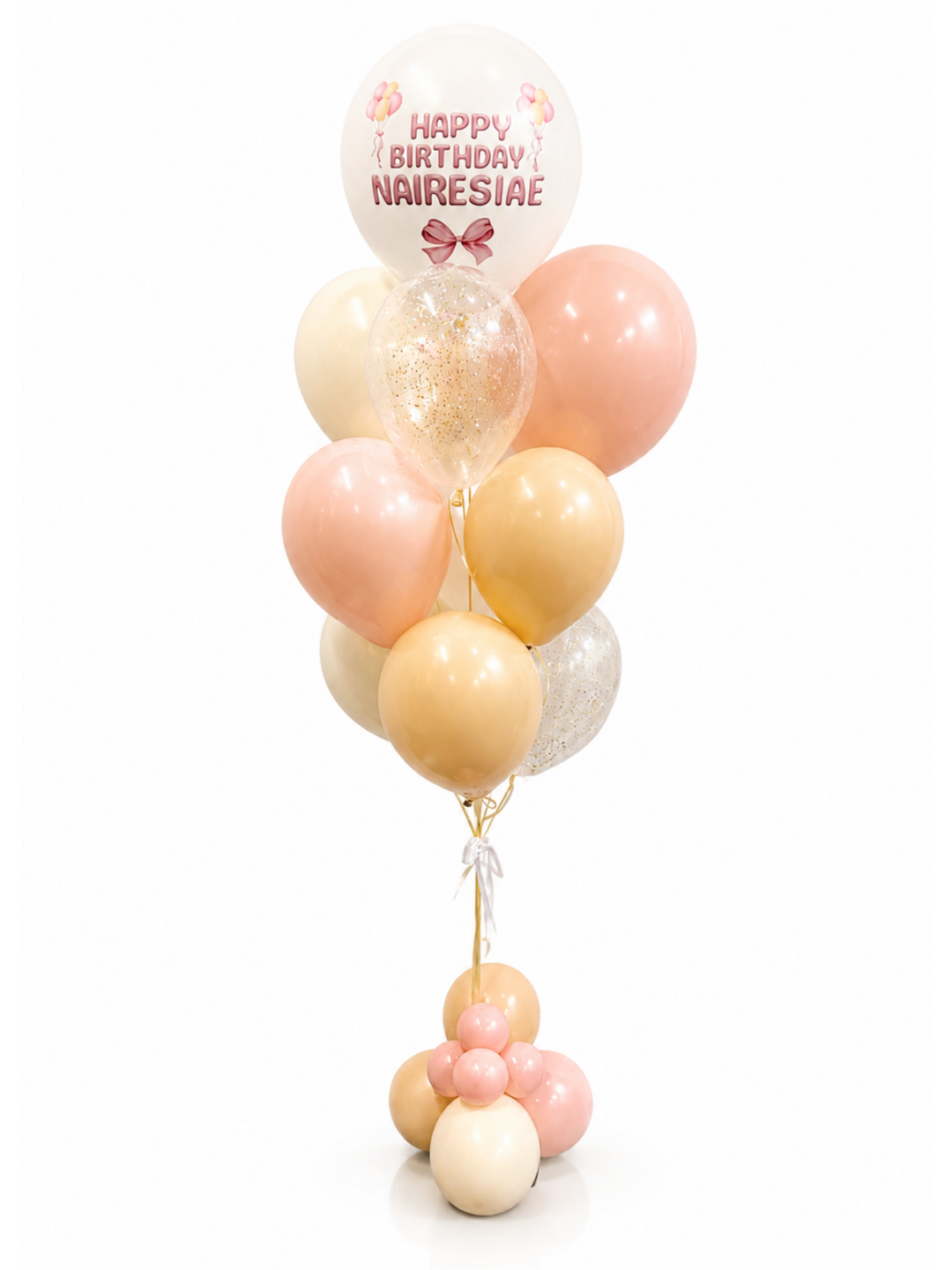 Double_sided_personalized_custom_message_balloons_bouquet