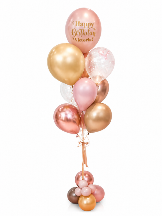 Double_sided_personalized_custom_message_balloons_bouquet