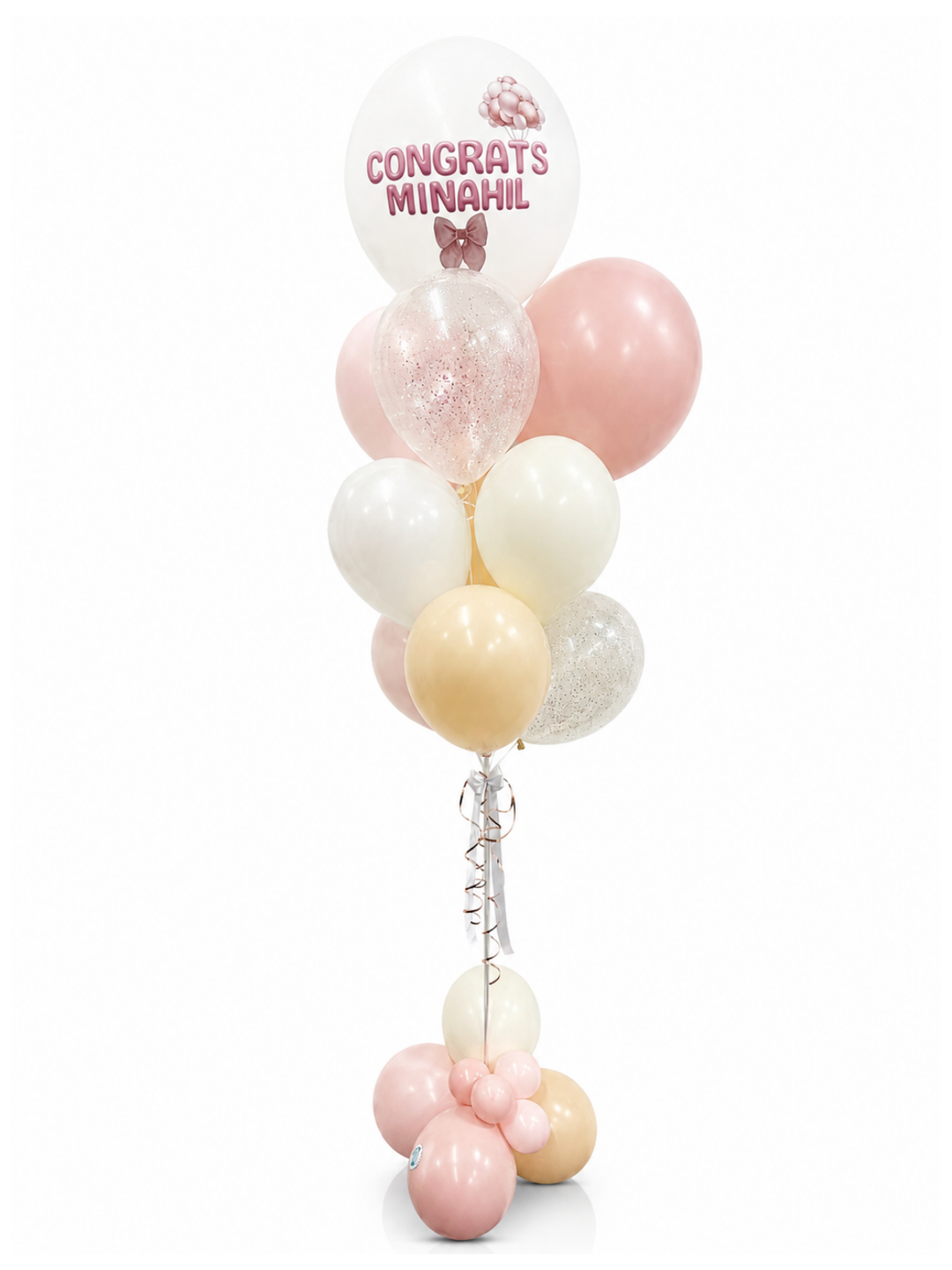 Double_sided_personalized_custom_message_balloons_bouquet