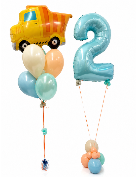 Dump_truck_Balloon_Birthday_package