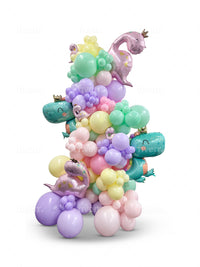 Dinosaur freestanding balloon cluster