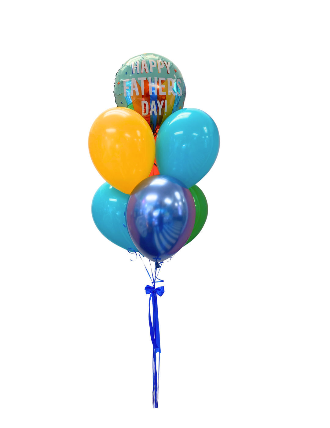 Small Father's Day Balloon Bouquet (no bubble weight)