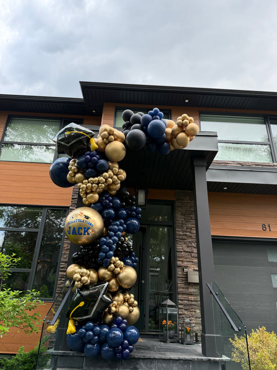 Graduation Garland install