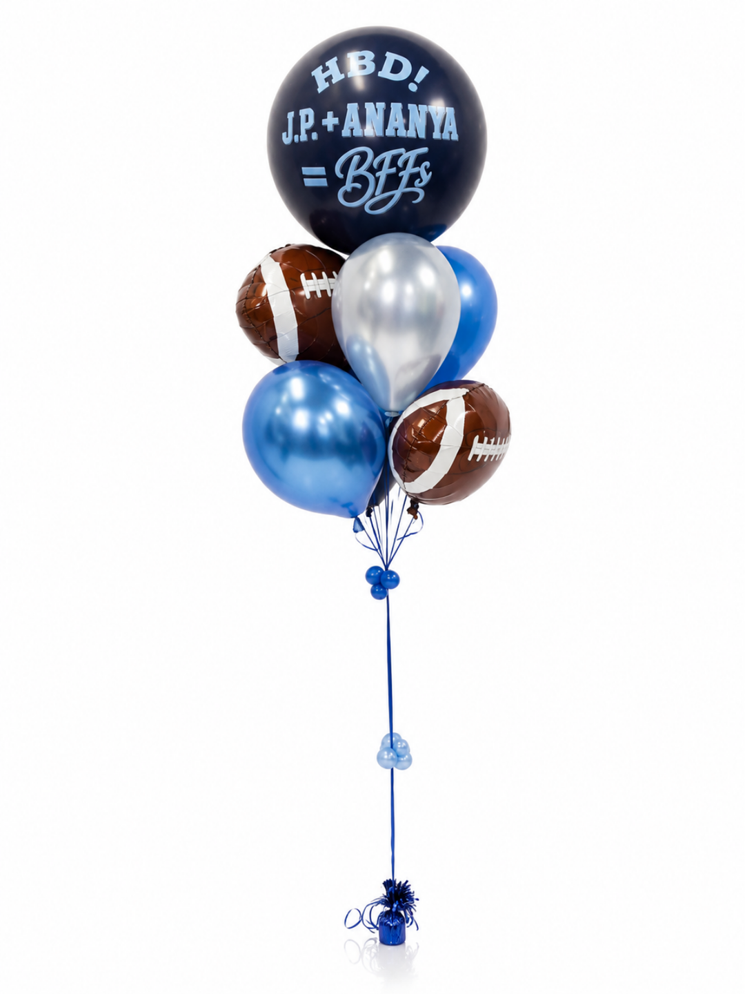 Football Balloon Bouquet