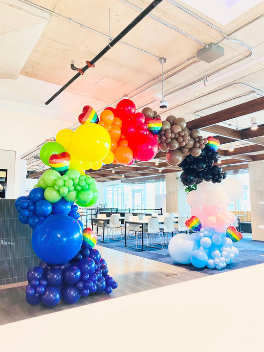 pride balloon arch