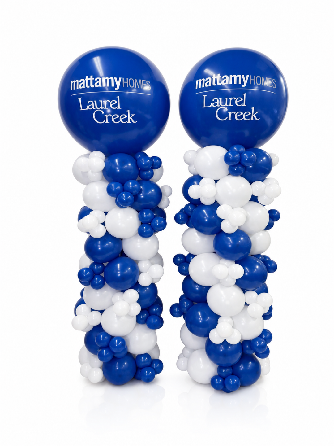 Full Colour Custom Logo/Text Balloon Column