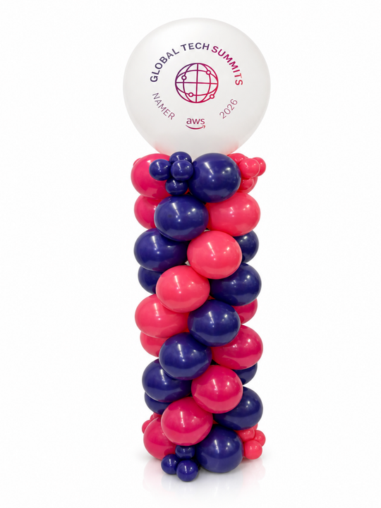 Full Colour Custom Logo/Text Balloon Column