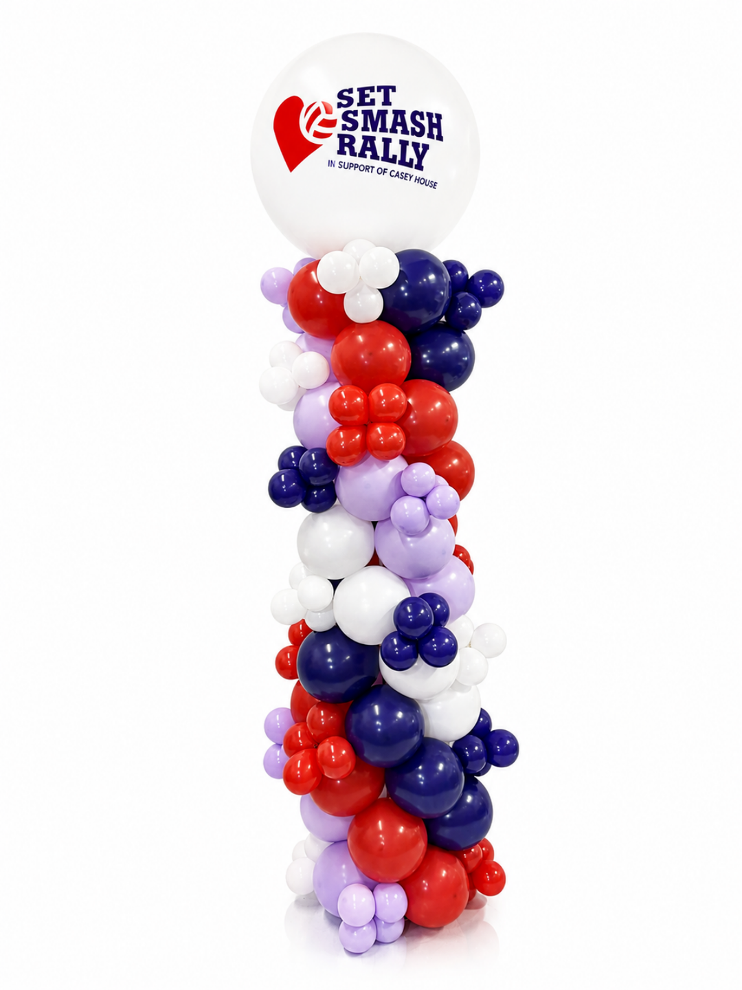 Full Colour Custom Logo/Text Balloon Column