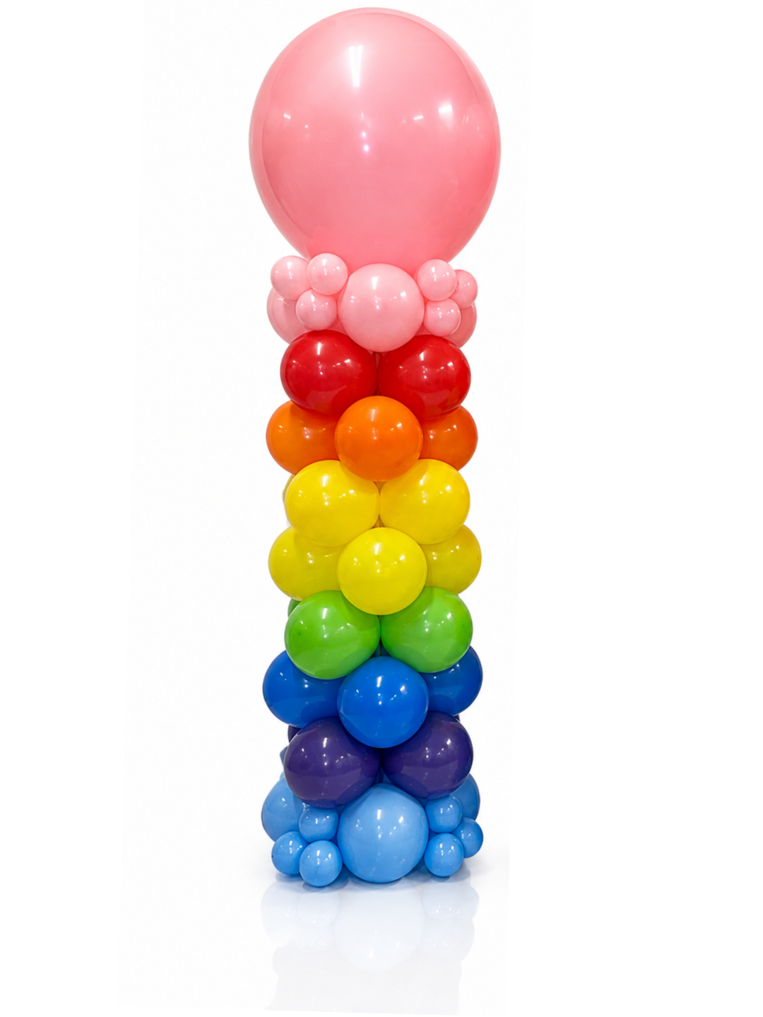 Full Colour Custom Logo/Text Balloon Column
