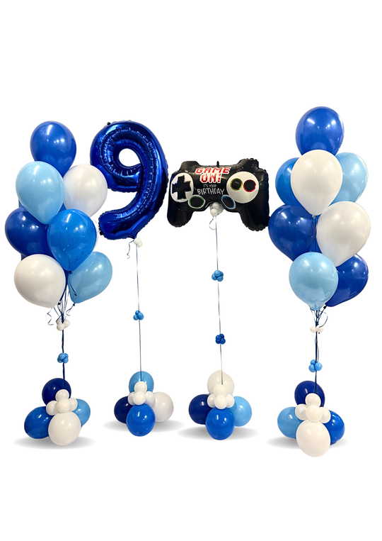 Gamer Birthday with 3D Game Controller Number Birthday Package