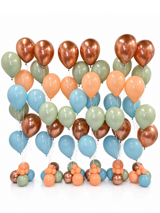 Helium Balloon Wall