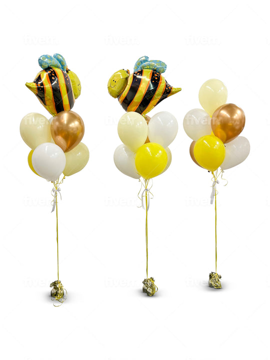 Bumble bee Balloons Bouquet