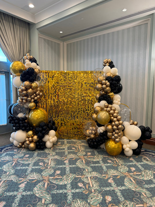 Shimmer Wall Backdrop (+$200 Installation Fee)
