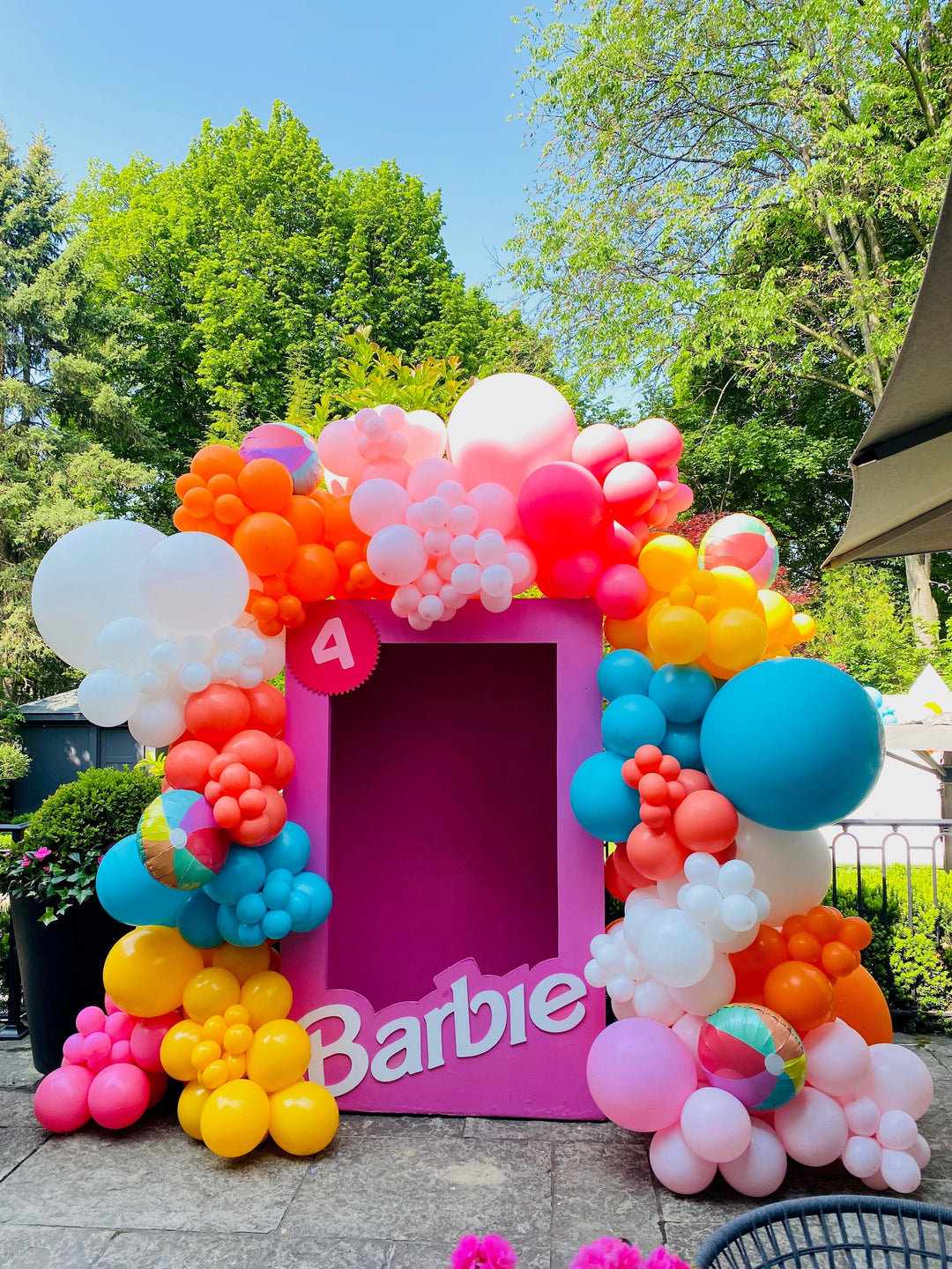 barbie balloons