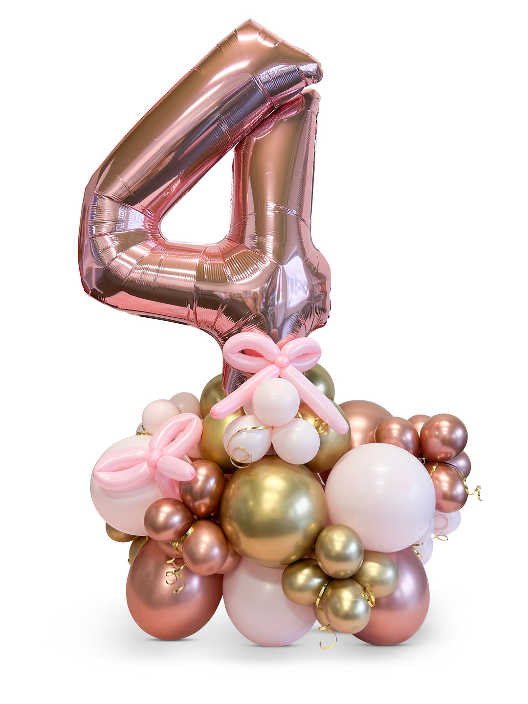 34" Number on Air-filled balloon stand