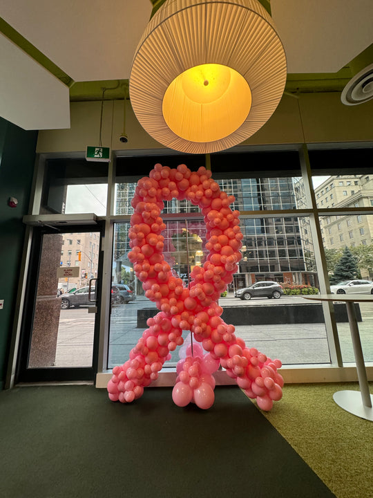 Breast Cancer Ribbon (installation included)
