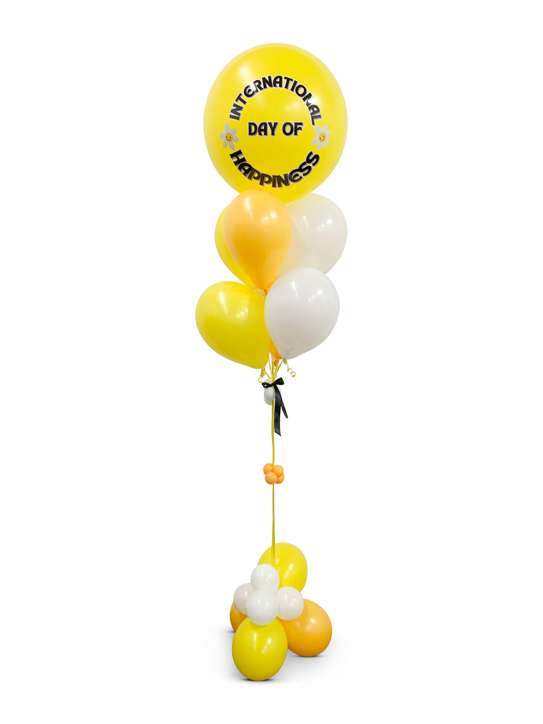 17" Custom message Balloon Bouquet