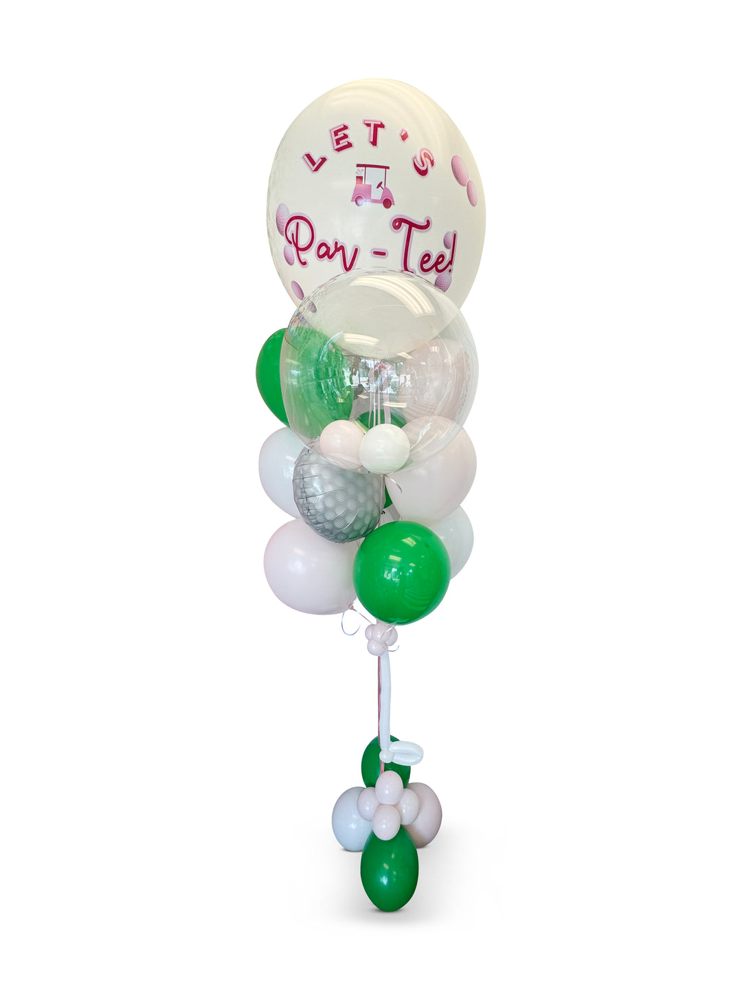 Custom Golf balloon bouquet "Par-tee"