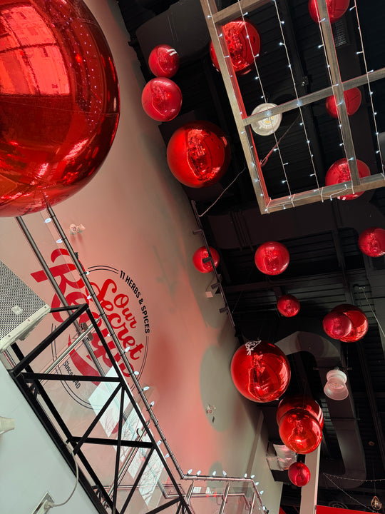 Orbz and Sphere Installation- KFC